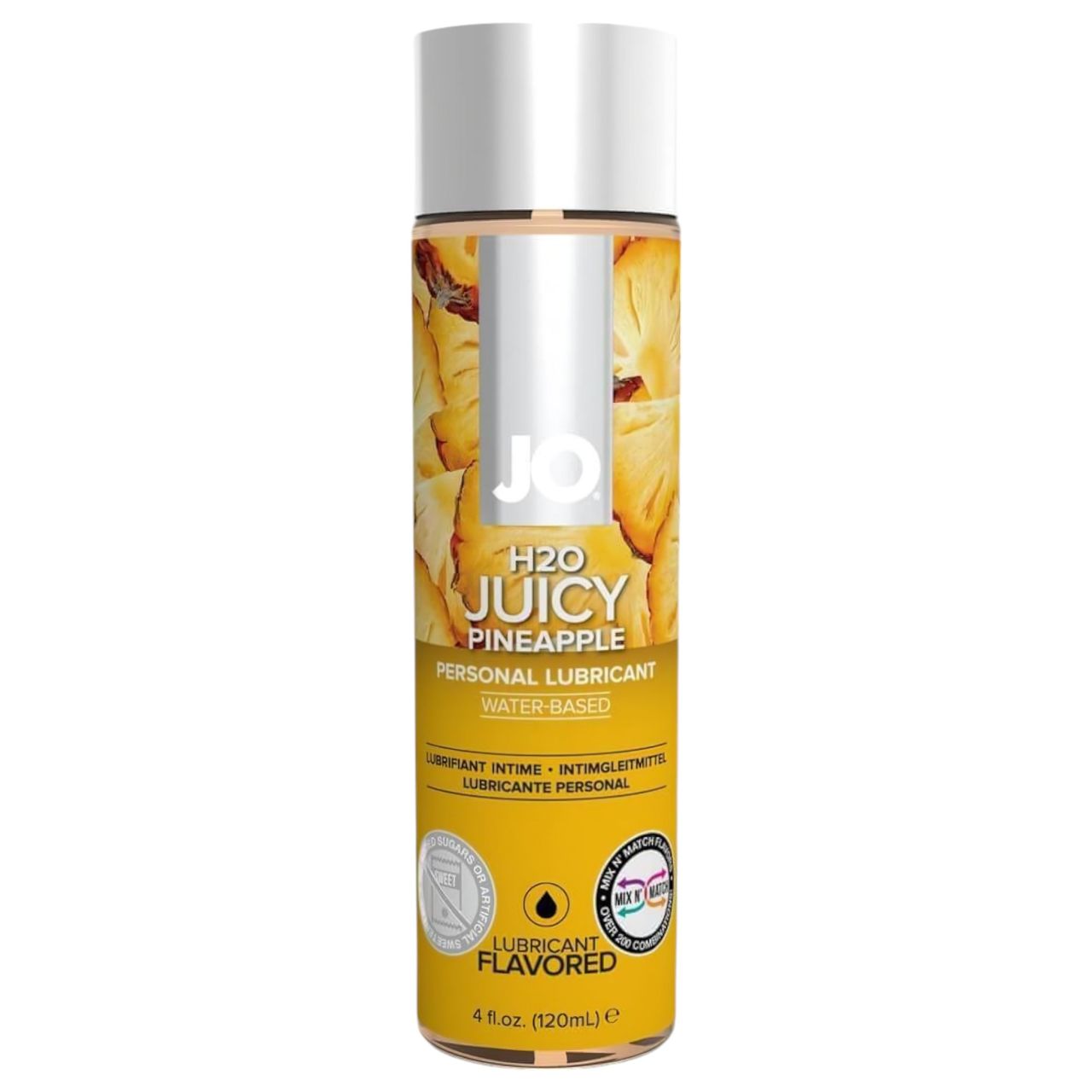 System JO H2O - ananász ízű vízbázisú síkosító (120 ml)