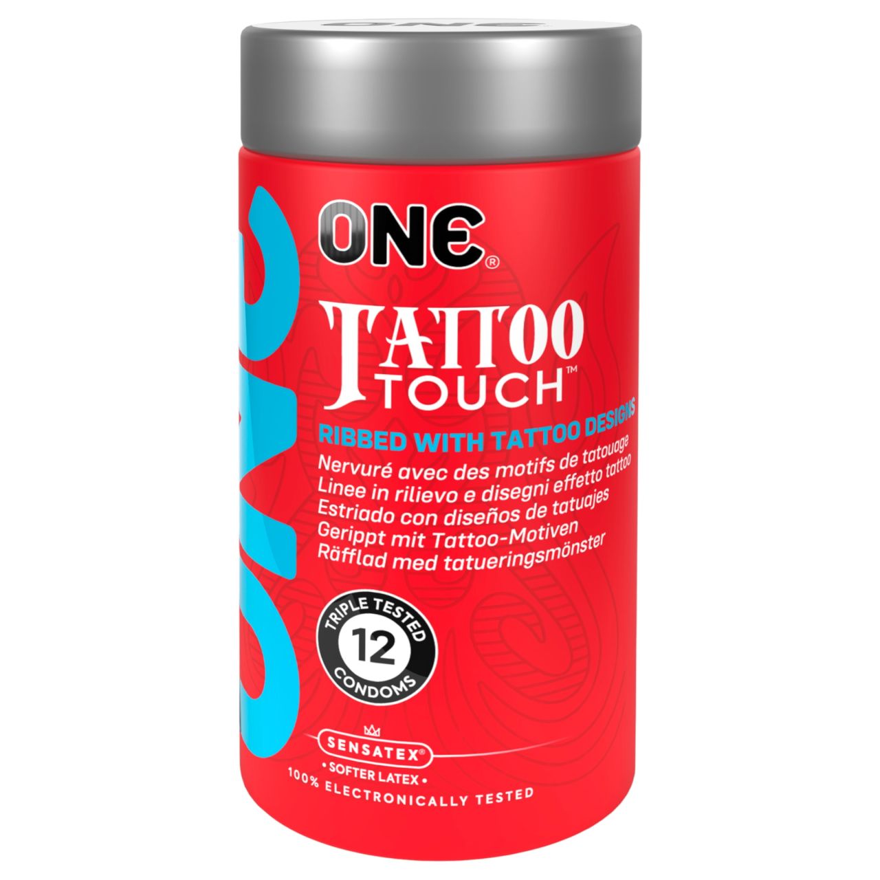 ONE Tattoo Touch - tetkó mintás óvszer (12 db) ONE Tattoo Touch - tetkó mintás óvszer (12 db)