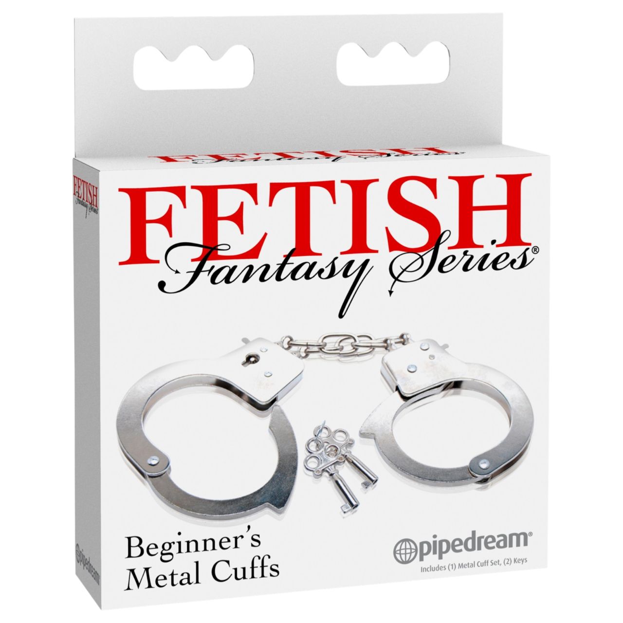 Fetish Fantasy - kezdő fém bilincs (ezüst) Fetish Fantasy - kezdő fém bilincs (ezüst)