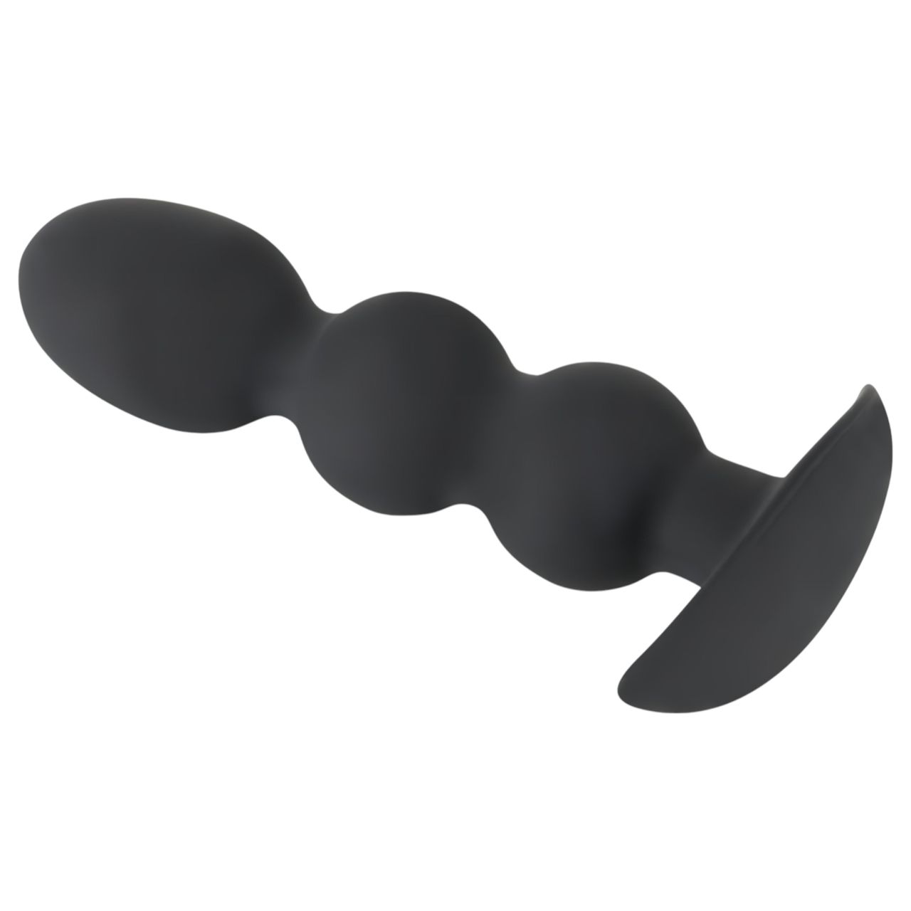 Black Velvets Heavy - 145 g-os gömbös anál plug (fekete)