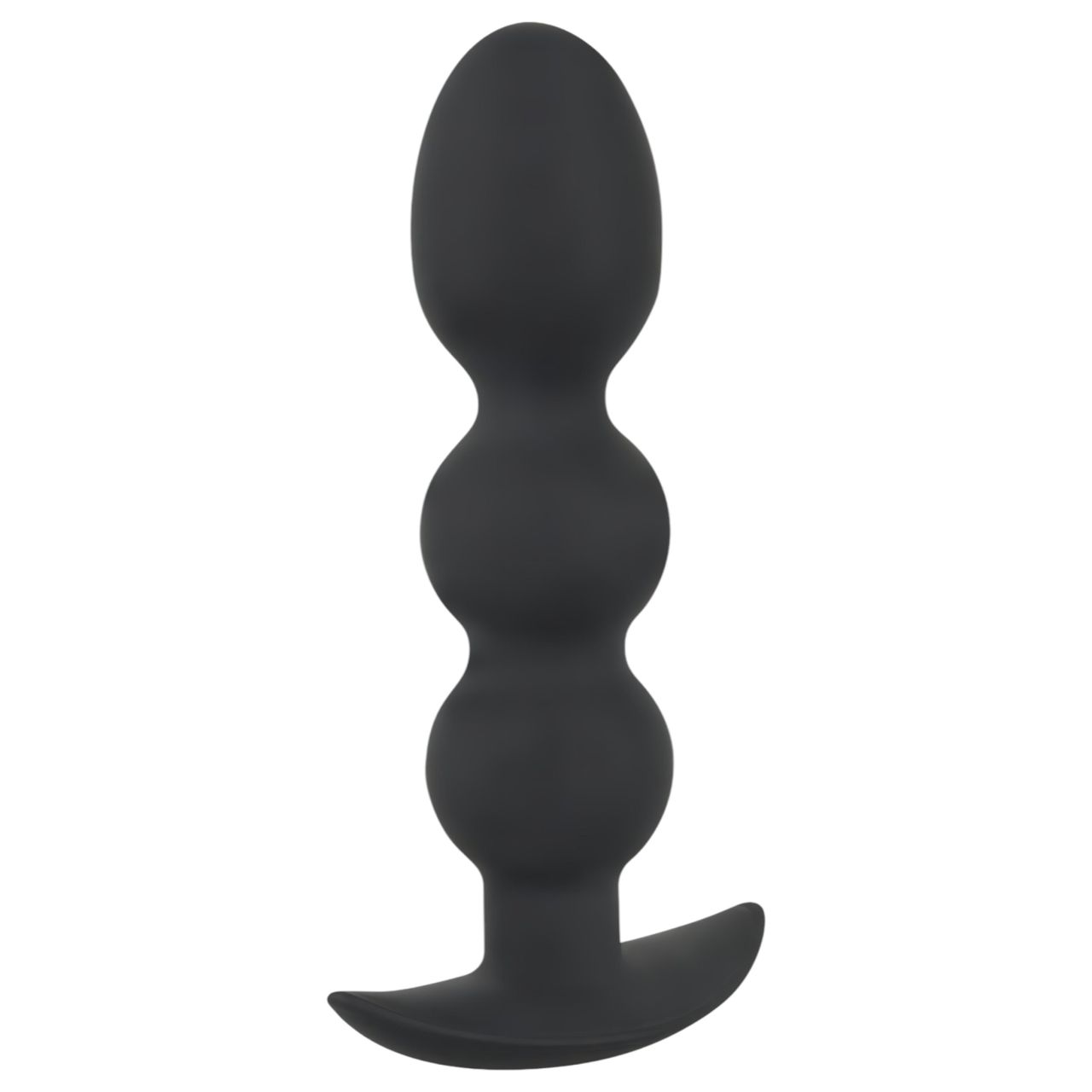 Black Velvets Heavy - 145 g-os gömbös anál plug (fekete)