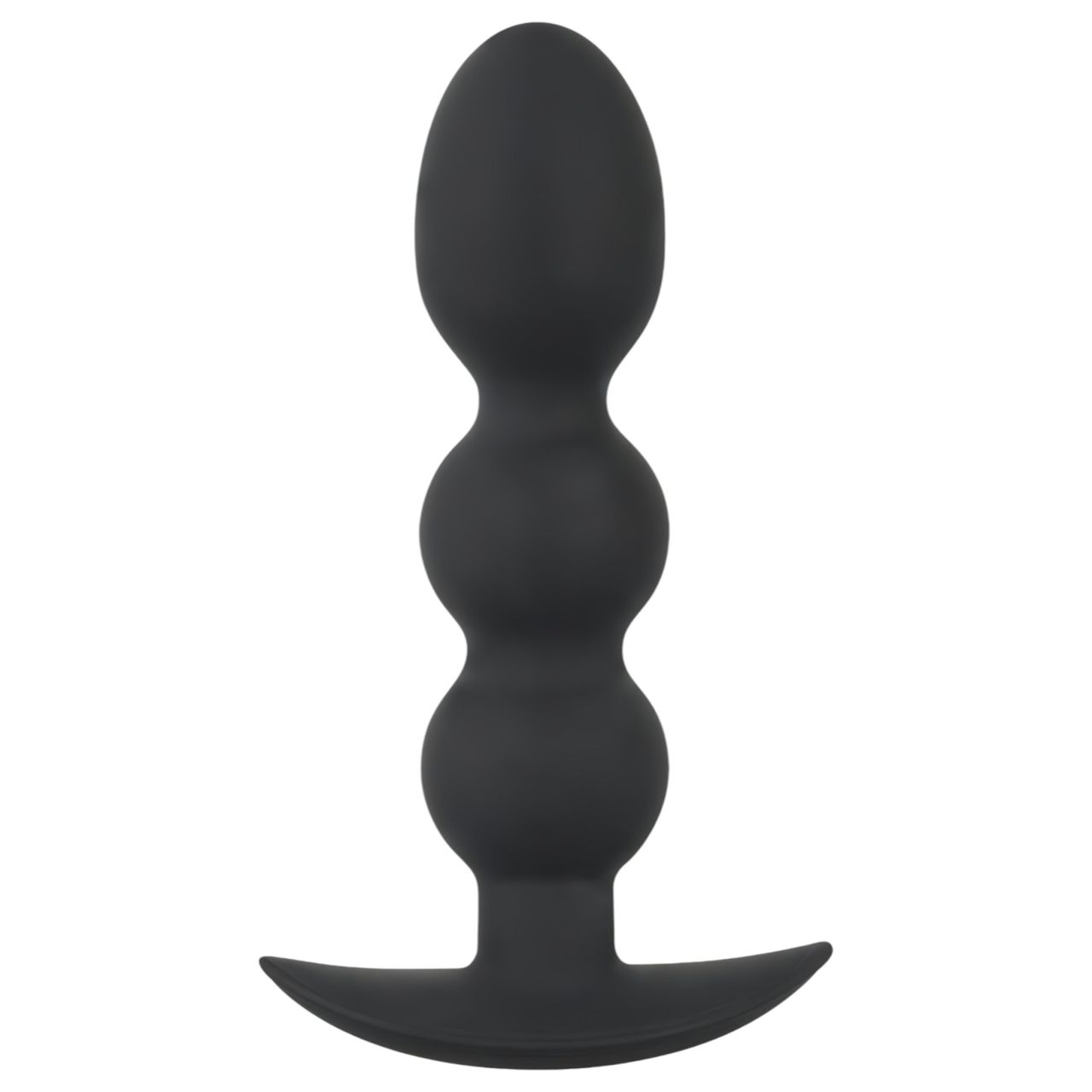 Black Velvets Heavy - 145 g-os gömbös anál plug (fekete)