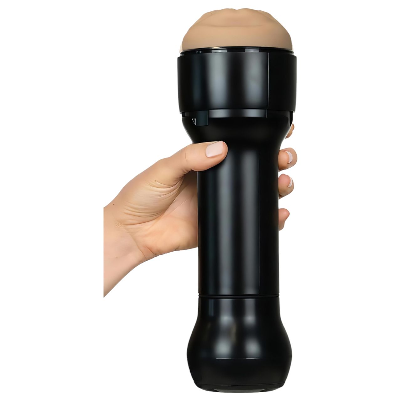Kiiroo PowerBlow + Victoria June száj maszturbátor férfiaknak (fekete)