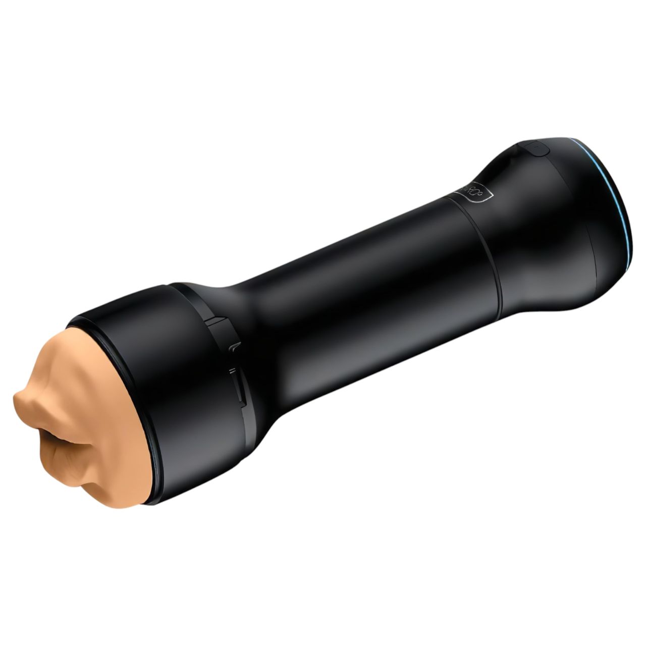 Kiiroo PowerBlow + Victoria June száj maszturbátor férfiaknak (fekete)
