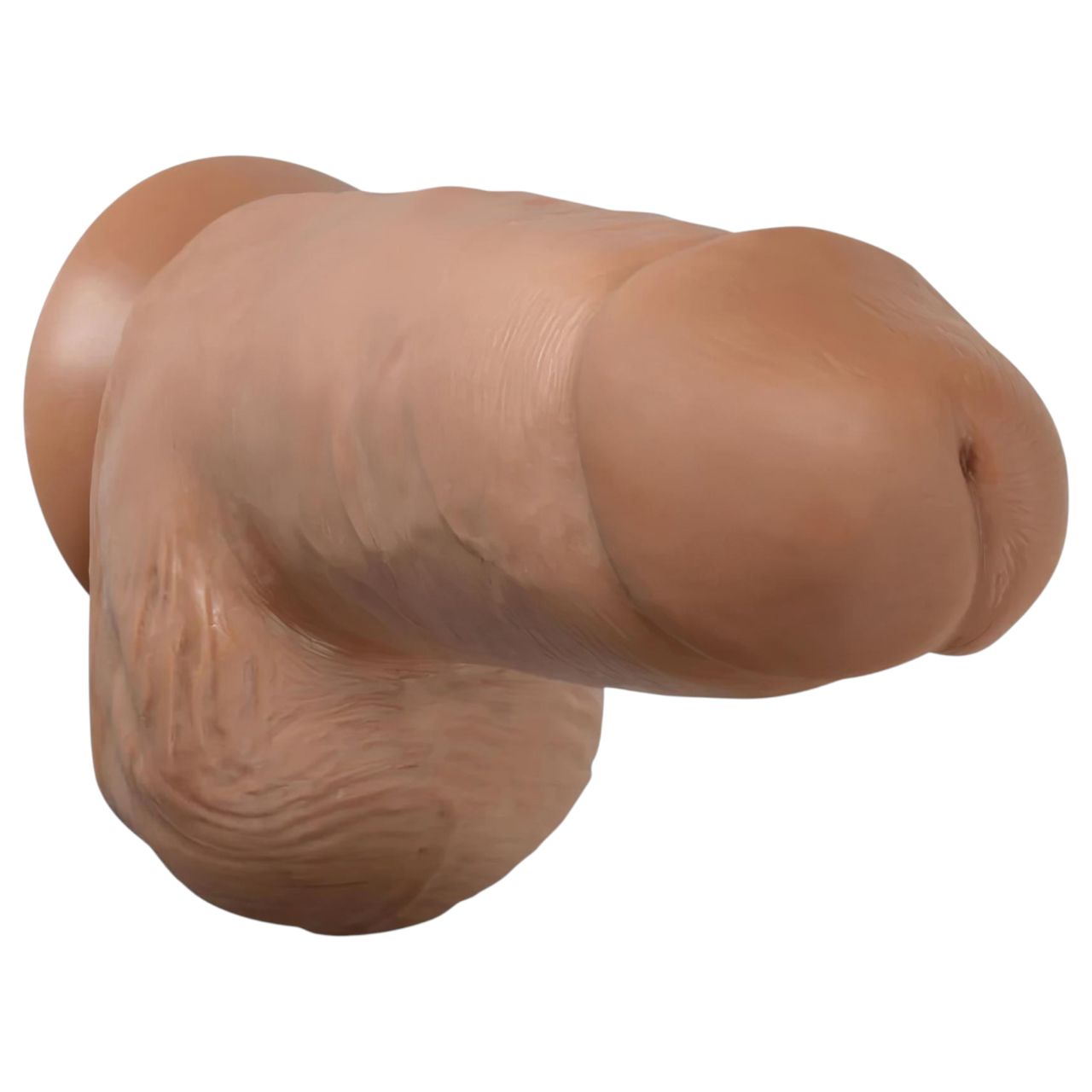 Blush Chub - élethű, tapadótalpas dildó - 18 cm (testszínű)