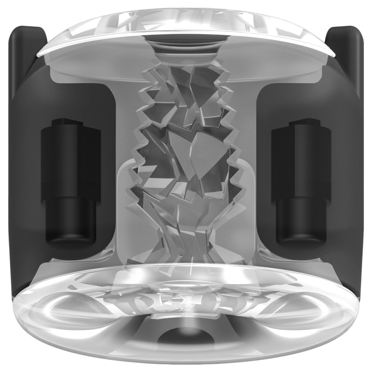 Kiiroo PowerShot - interaktív maszturbátor férfiaknak (fekete)