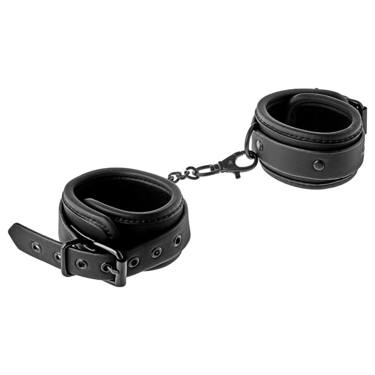 Dreamtoys Blaze - BDSM bokabilincs pároknak (fekete) Dreamtoys Blaze - BDSM bokabilincs pároknak (fekete)