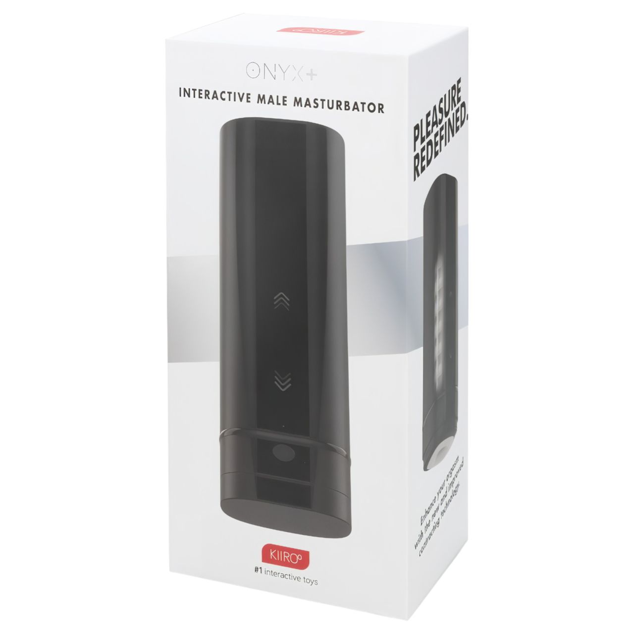 Kiiroo Onyx+ - interaktív maszturbátor (fekete)