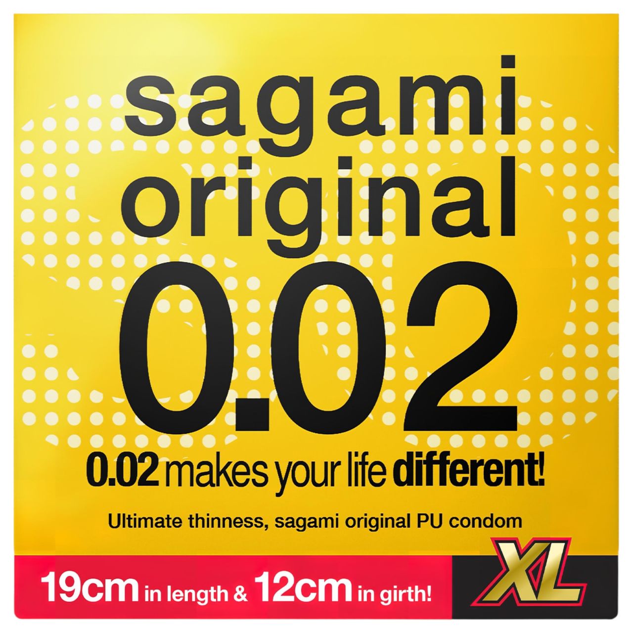 Sagami Original 0,02 XL - óvszer - 61 mm (1 db)