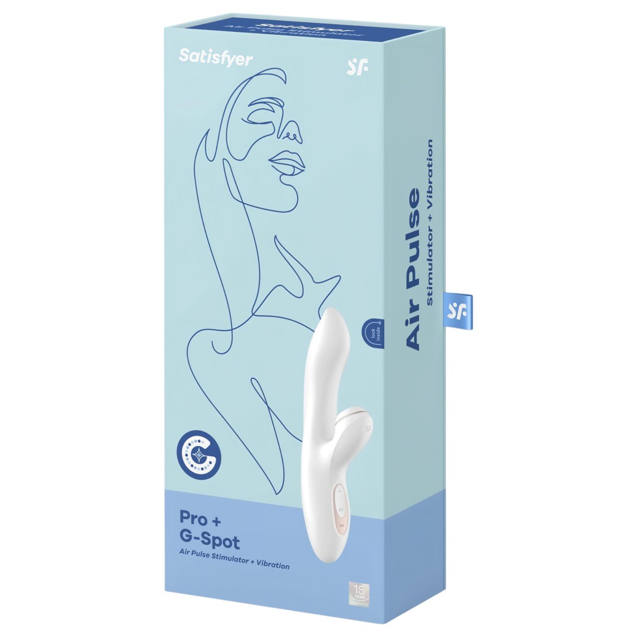 / Satisfyer Pro+ G-spot - csiklóizgató és G-pont vibrátor