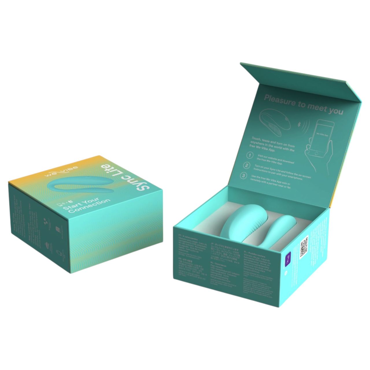 We-Vibe Sync Lite - App- és távirányítós párvibrátor (zöld)