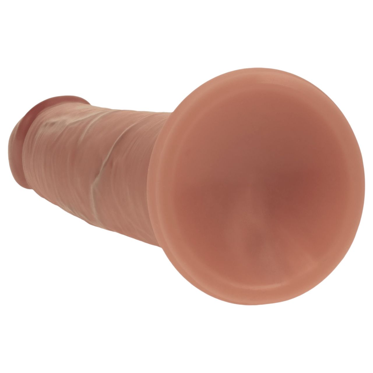 RealRock - dupla sűrűségű élethű dildó (napbarnított) - 18,5 cm