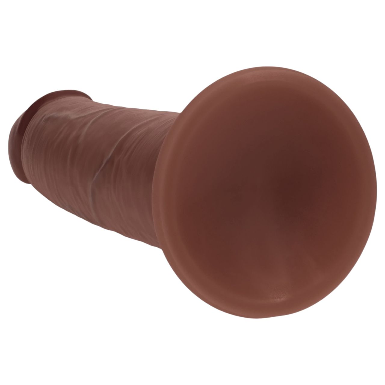RealRock - dupla sűrűségű élethű dildó (barna) - 20,5 cm RealRock - dupla sűrűségű élethű dildó (barna) - 20,5 cm