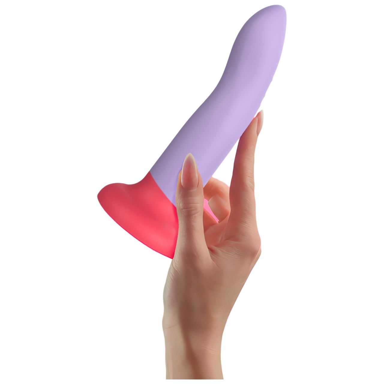 Dreamtoys Love Signal - kétszínű szilikon dildó nagy (lila) Dreamtoys Love Signal - kétszínű szilikon dildó nagy (lila)