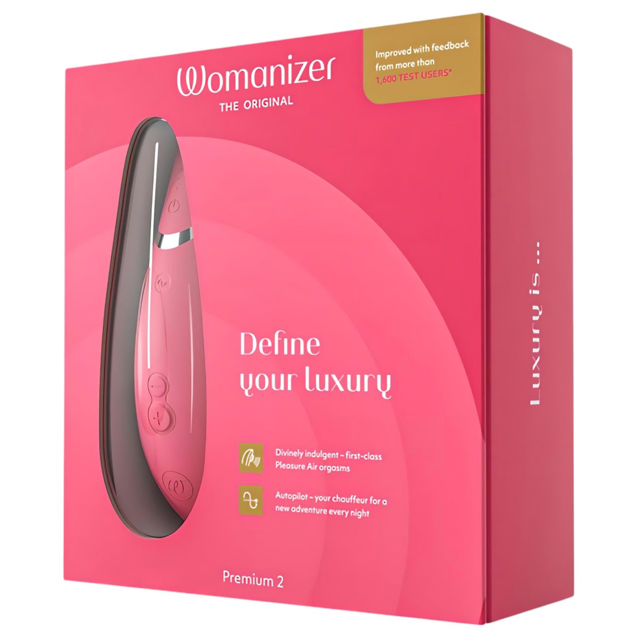 Womanizer Premium 2 - léghullámos csiklóizgató (pink) Womanizer Premium 2 - léghullámos csiklóizgató (pink)