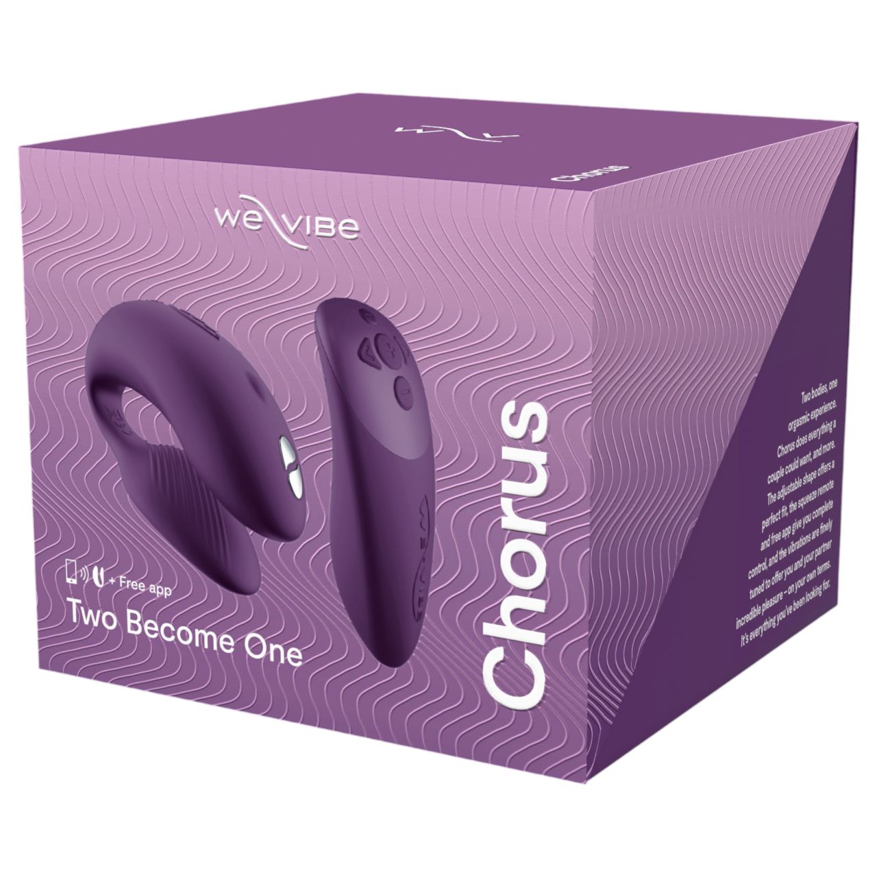 / We-Vibe Chorus - App-vezérelt párvibrátor (lila)