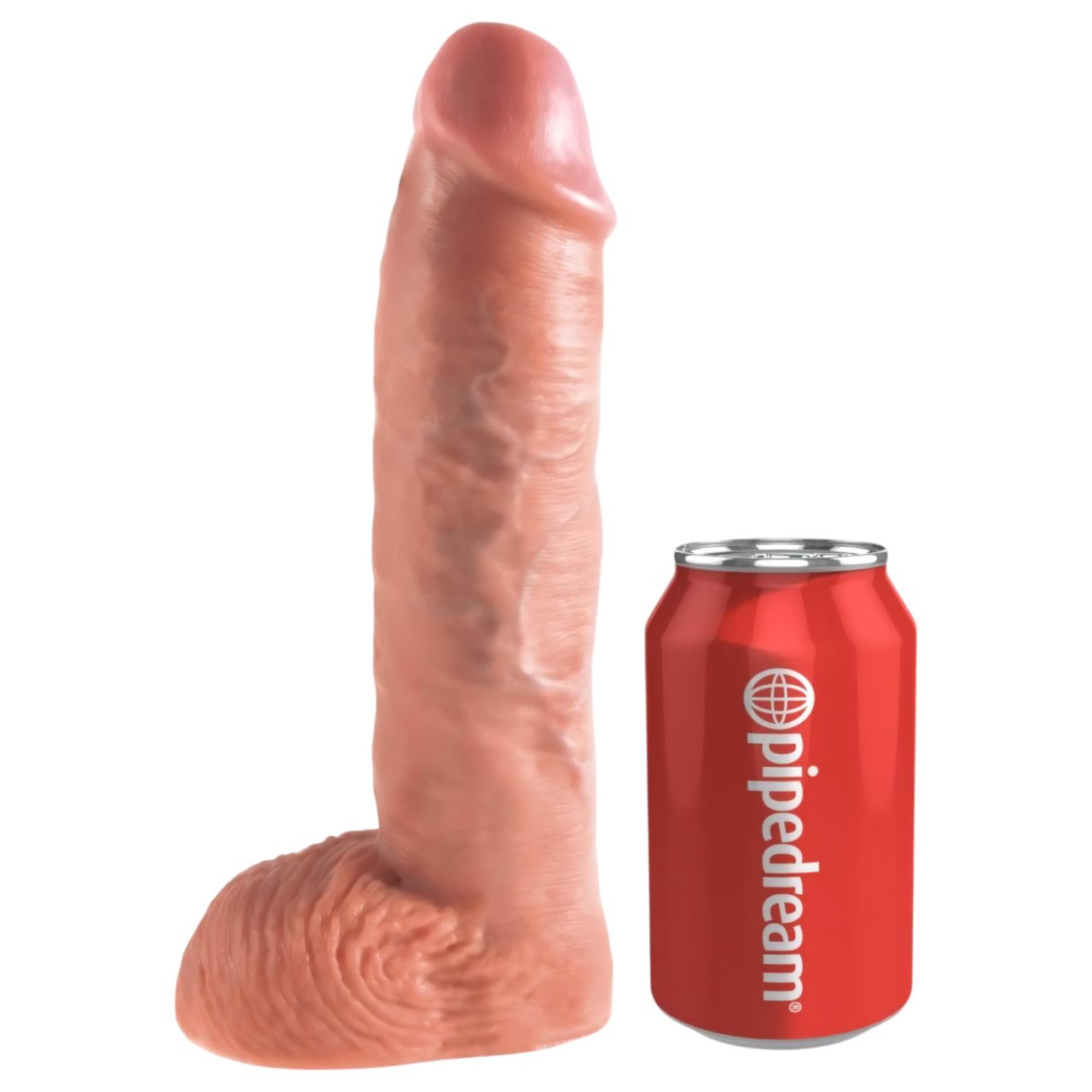 King Cock Strap-on 10 - üreges felcsatolható dildó 25 cm King Cock Strap-on 10 - üreges felcsatolható dildó 25 cm
