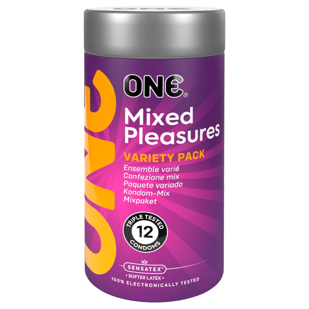 ONE Mixed Pleasures - óvszer csomag (12 db)
