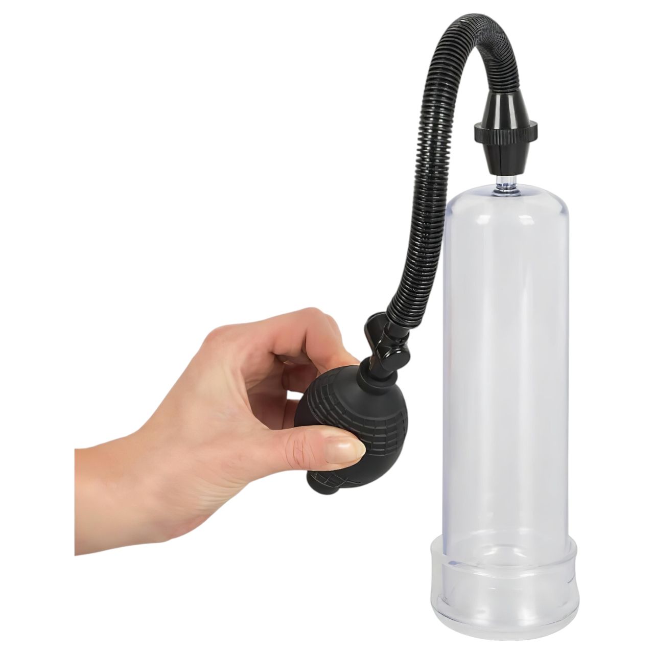 You2Toys Bang - kézi vákuumos péniszpumpa (átlátszó)