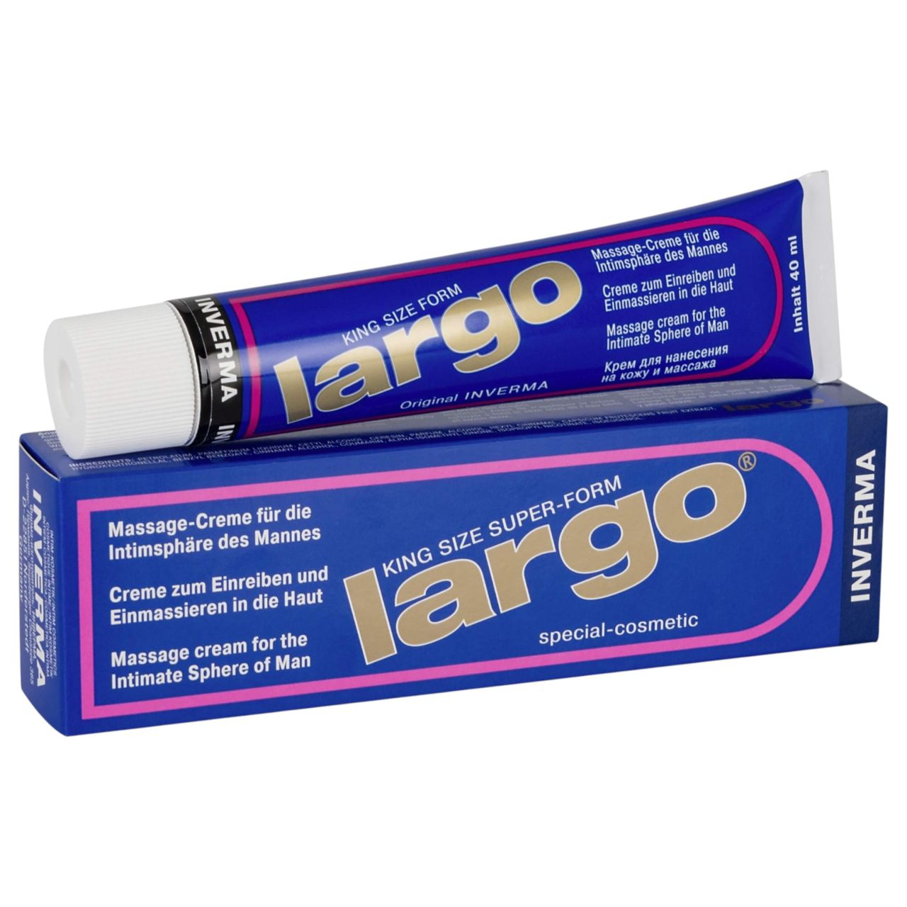 Largo - vegán ápoló péniszkrém (40 ml)