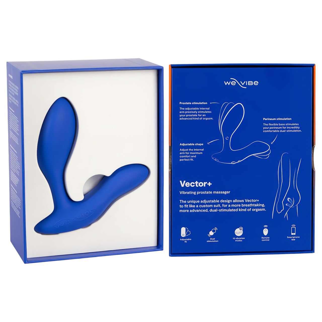 We-Vibe Vector+ - App-vezérelt análvibrátor (kék) We-Vibe Vector+ - App-vezérelt análvibrátor (kék)