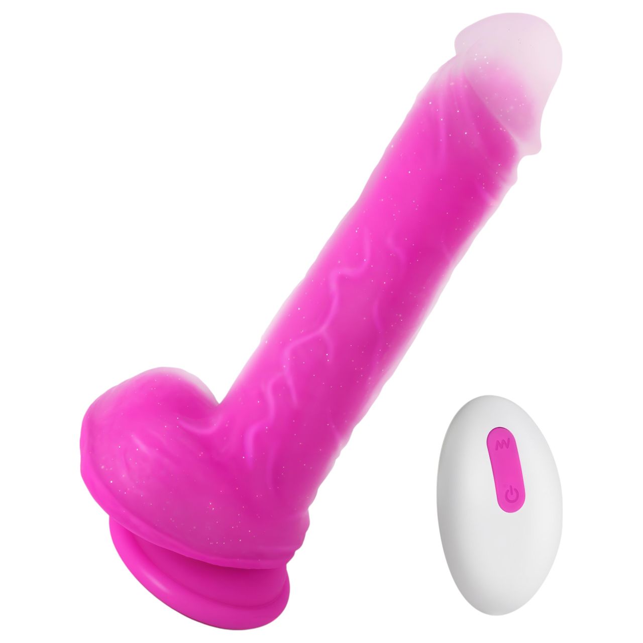 Tracy's Dog Jelivoy-Mid - élethű vibrátor - 20 cm (pink)
