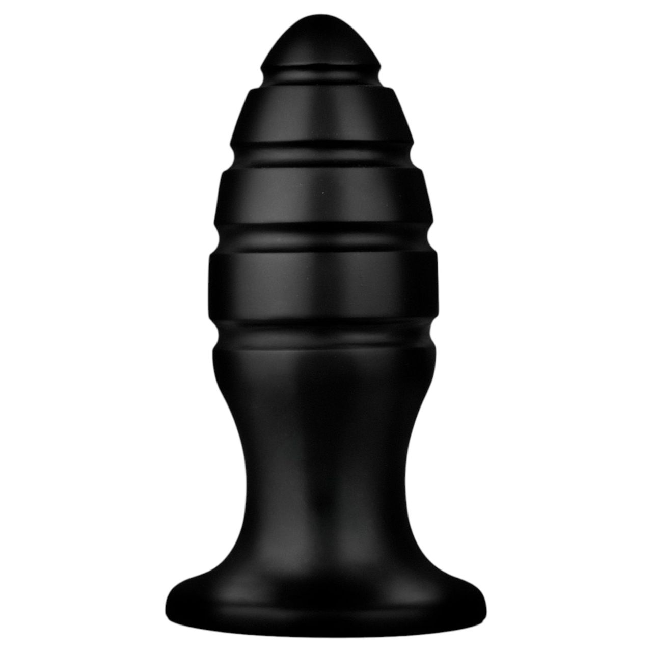 BUTTR Aftershock - fekete óriás anál plug haladóknak (23 cm)