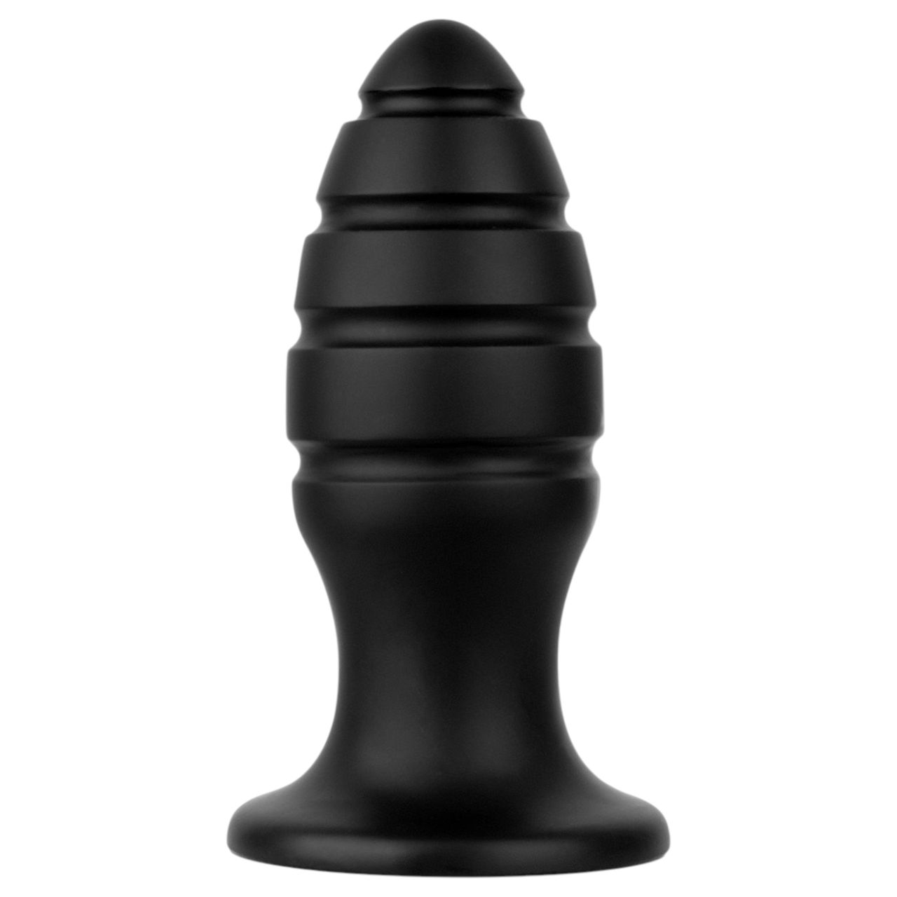 BUTTR Aftershock - fekete óriás anál plug haladóknak (23 cm)