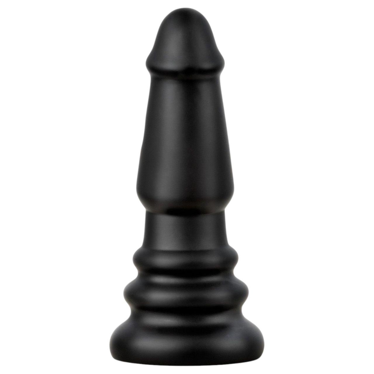 BUTTR Tactical II - óriás anál plug (fekete) - 26 cm
