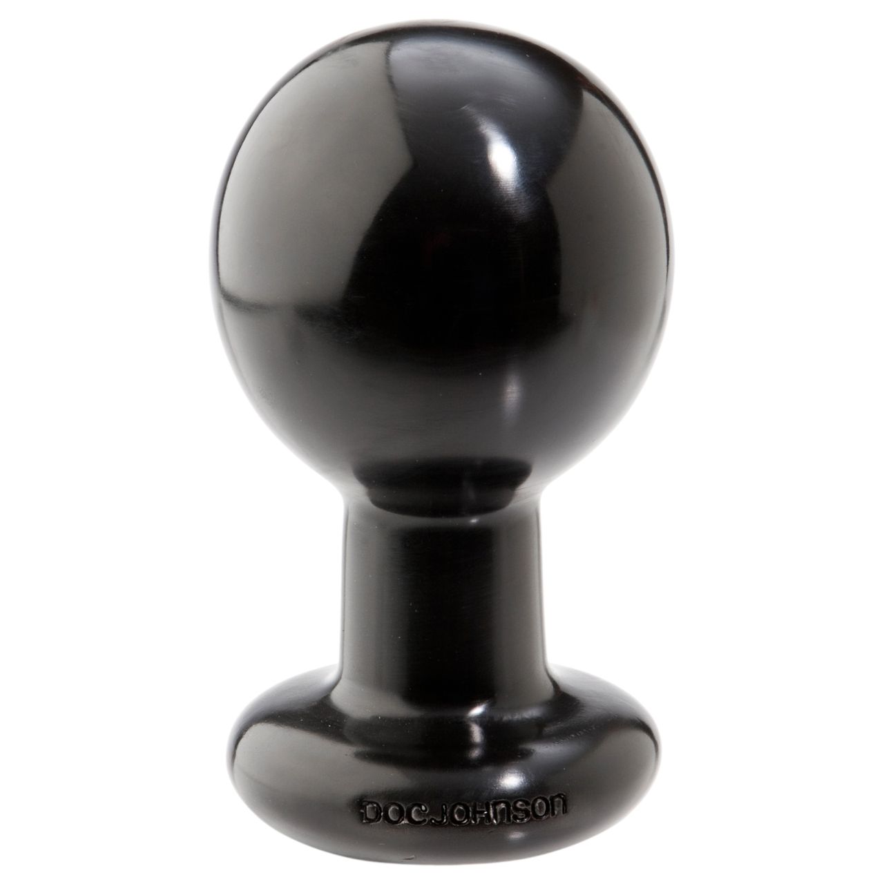 Doc Johnson The Classic - kerek anál plug (fekete) - L Doc Johnson The Classic - kerek anál plug (fekete) - L