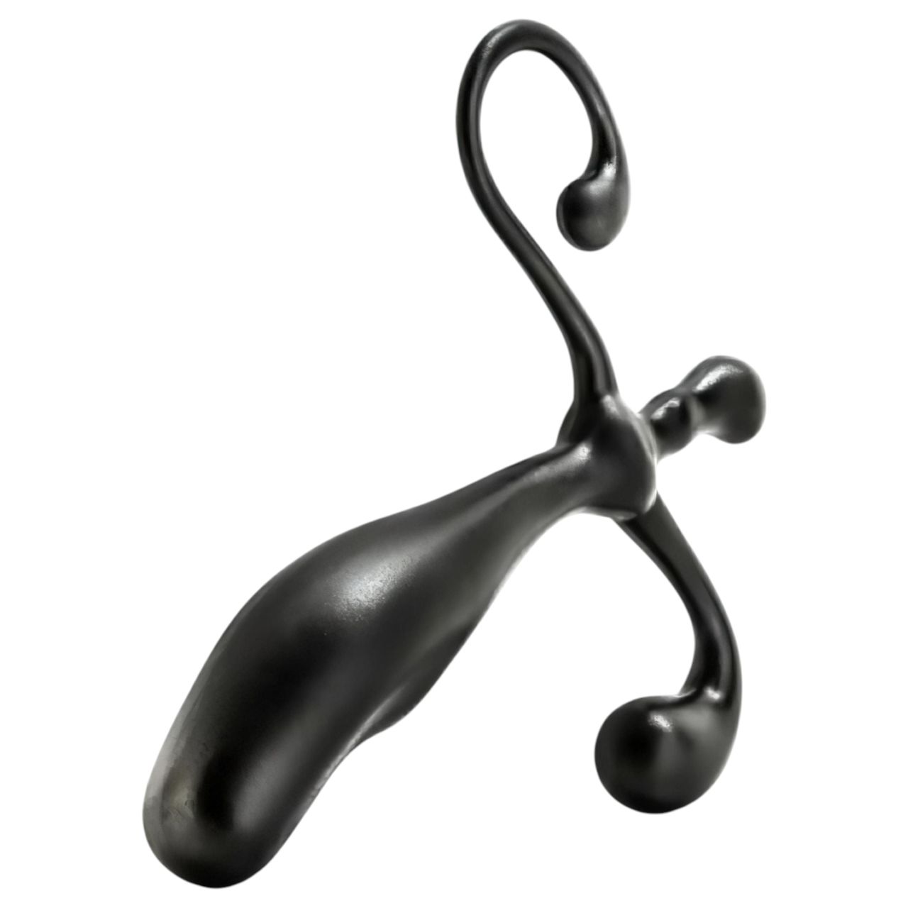 Anal Adventures - prosztata dildó és masszírozó (fekete) Anal Adventures - prosztata dildó és masszírozó (fekete)