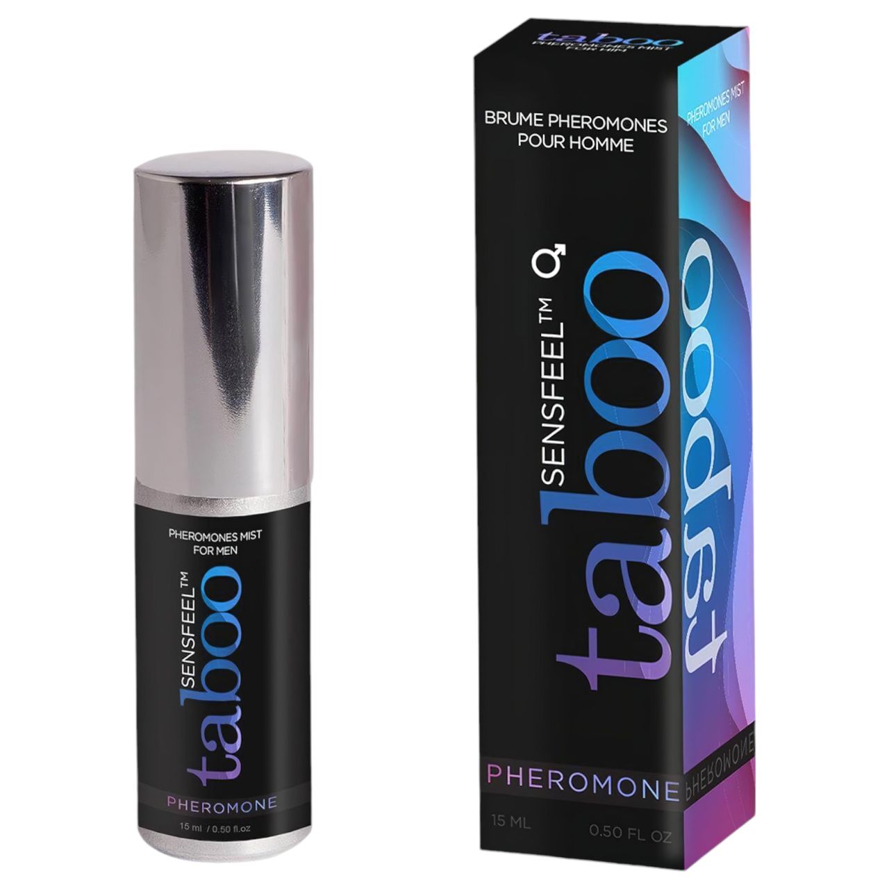 Taboo Pheromone - natúr feromon testpermet férfiaknak (15 ml) Taboo Pheromone - natúr feromon testpermet férfiaknak (15 ml)