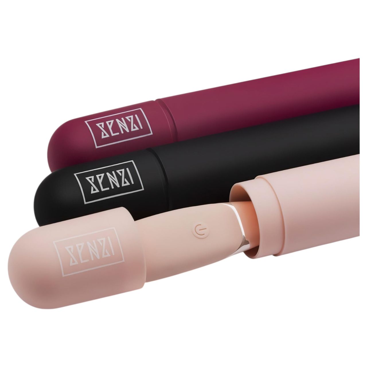 Senzi - akkus, vízálló csiklóizgató vibrátor (pink)