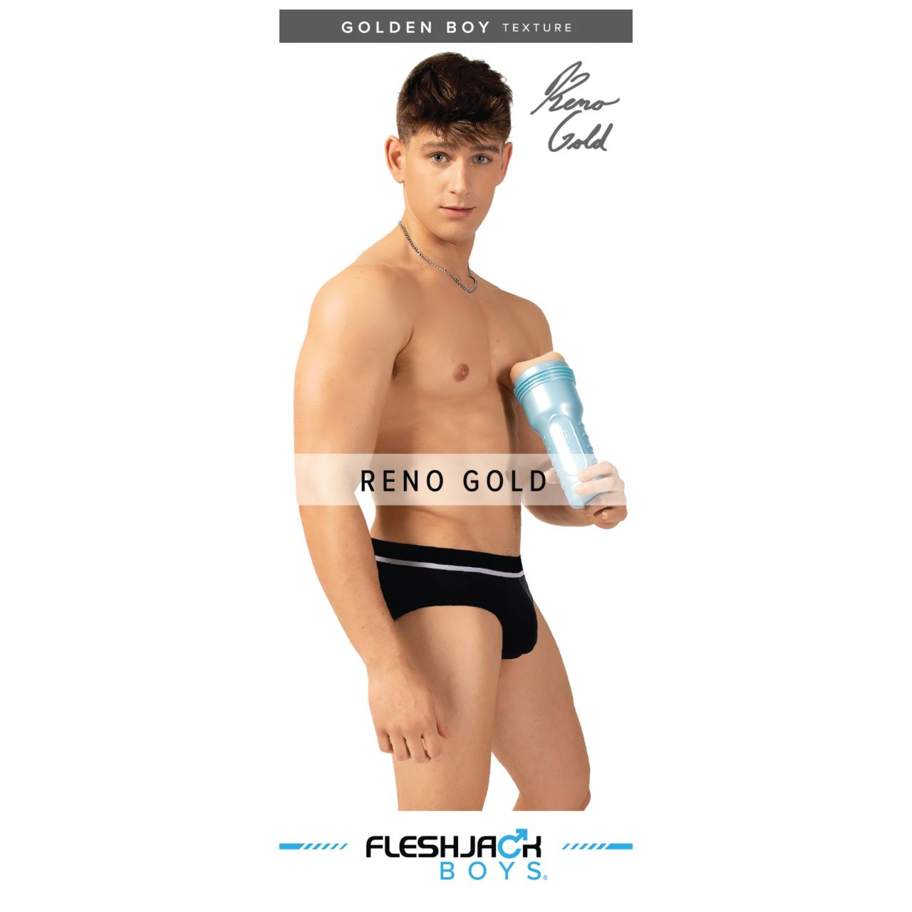 Fleshjack Reno Gold - élethű anál maszturbátor (testszínű) Fleshjack Reno Gold - élethű anál maszturbátor (testszínű)