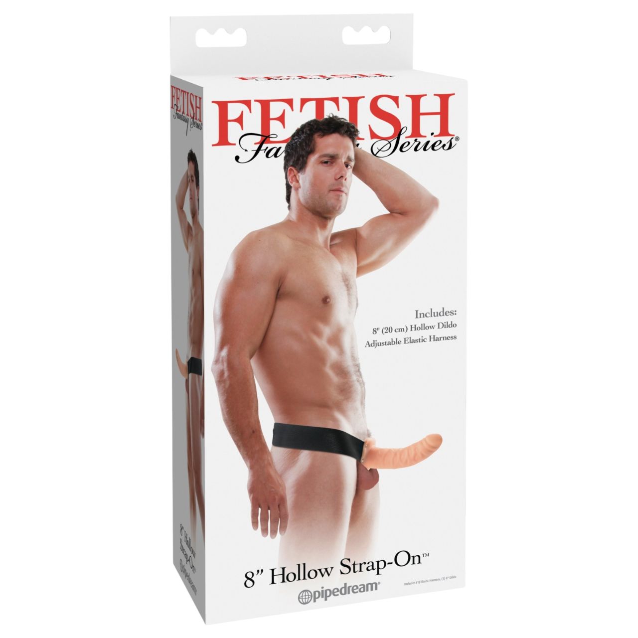 Fetish Fantasy - felcsatolható üreges dildó (testszínű)