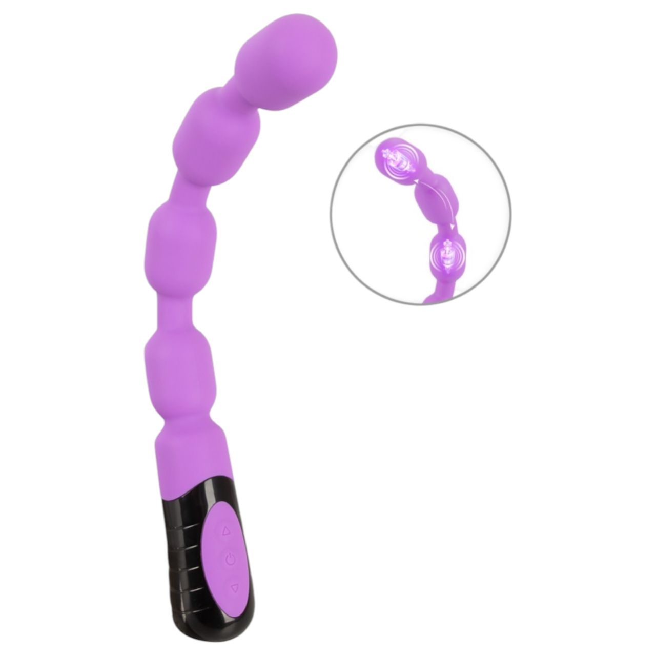 You2Toys - gyöngyös G- és P-pont vibrátor (lila)