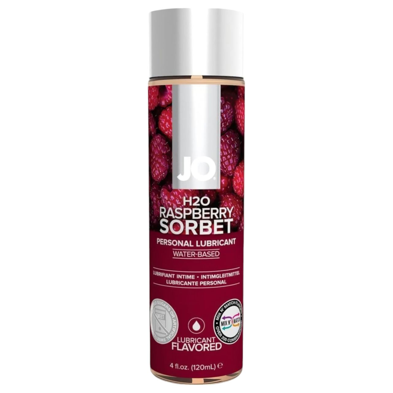 System JO - H2O málna sorbet - vízbázisú síkosító (120 ml) System JO - H2O málna sorbet - vízbázisú síkosító (120 ml)