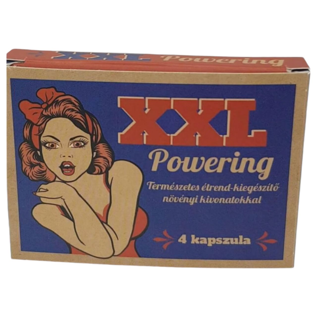 XXL Powering - természetes étrend kiegészítő férfiaknak (4 db)