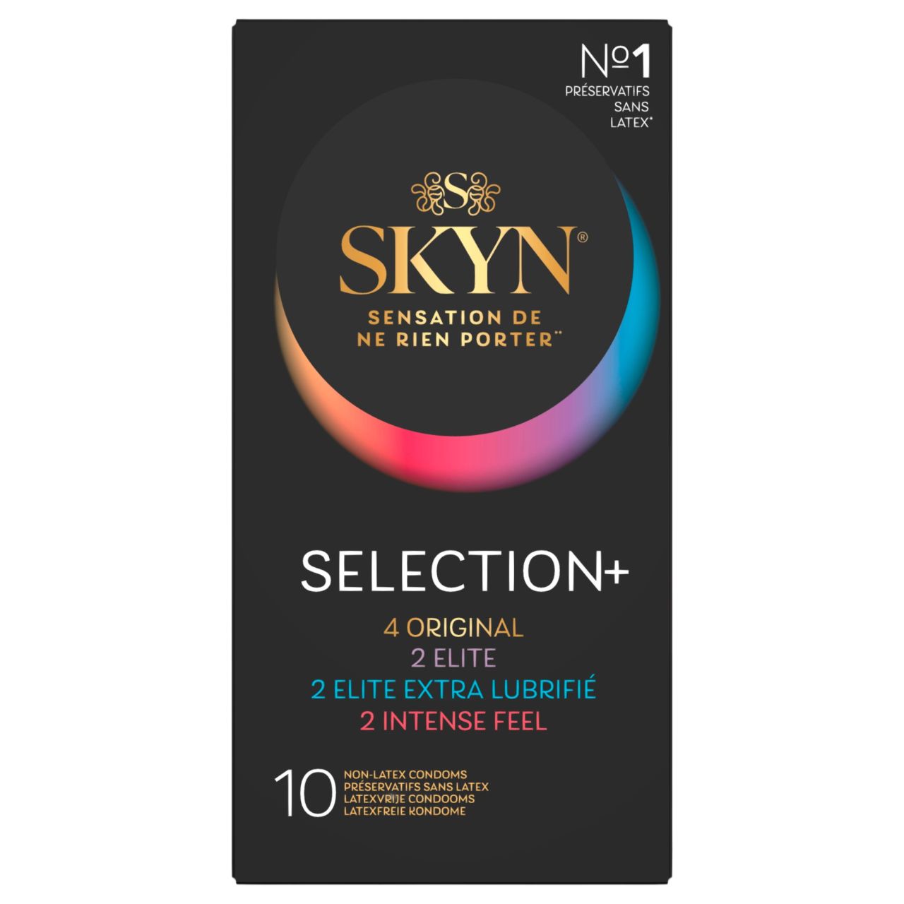 SKYN Selection+ - latexmentes óvszer válogatás (10 db) SKYN Selection+ - latexmentes óvszer válogatás (10 db)