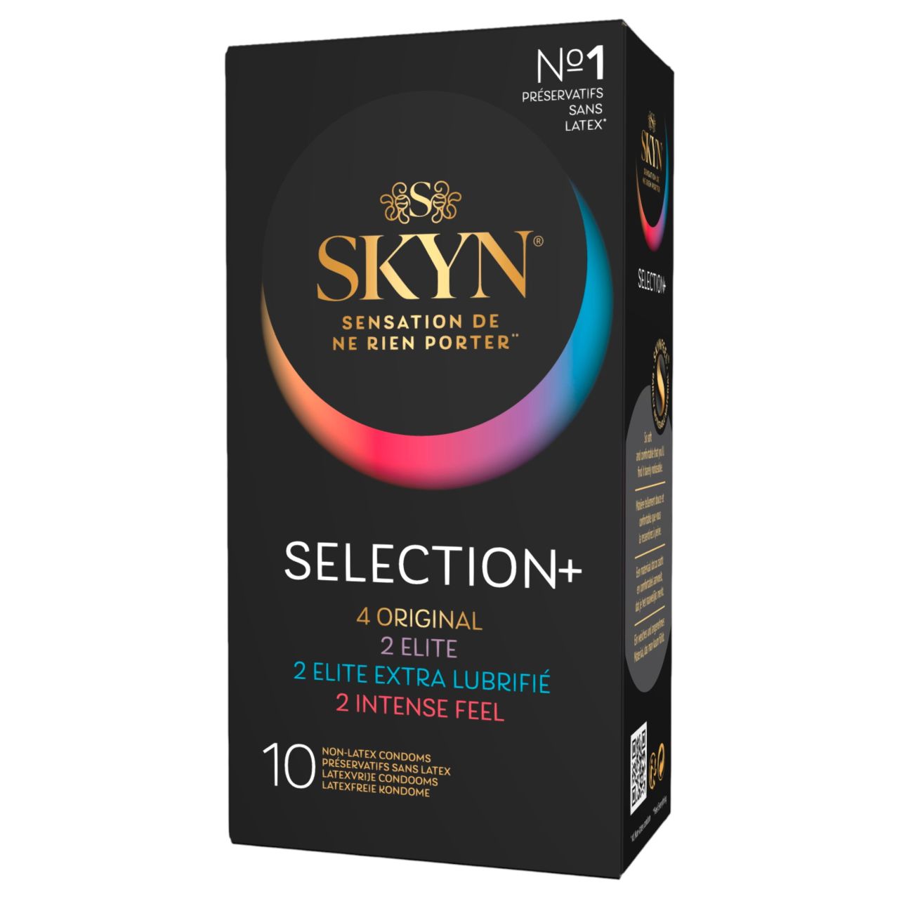 SKYN Selection+ - latexmentes óvszer válogatás (10 db) SKYN Selection+ - latexmentes óvszer válogatás (10 db)