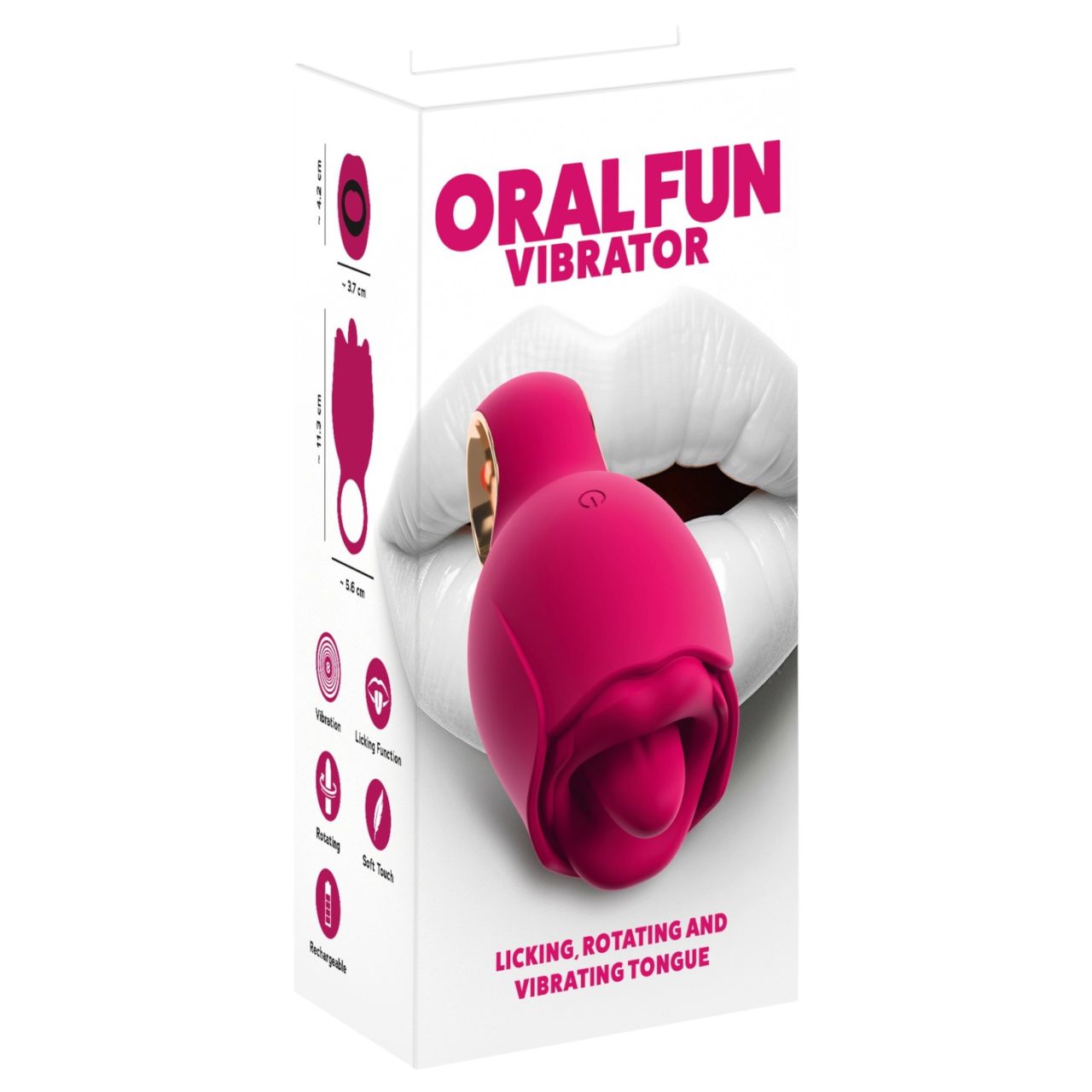 You2Toys Oral Fun - nyelves csiklóizgató vibrátor (rózsaszín) You2Toys Oral Fun - nyelves csiklóizgató vibrátor (rózsaszín)