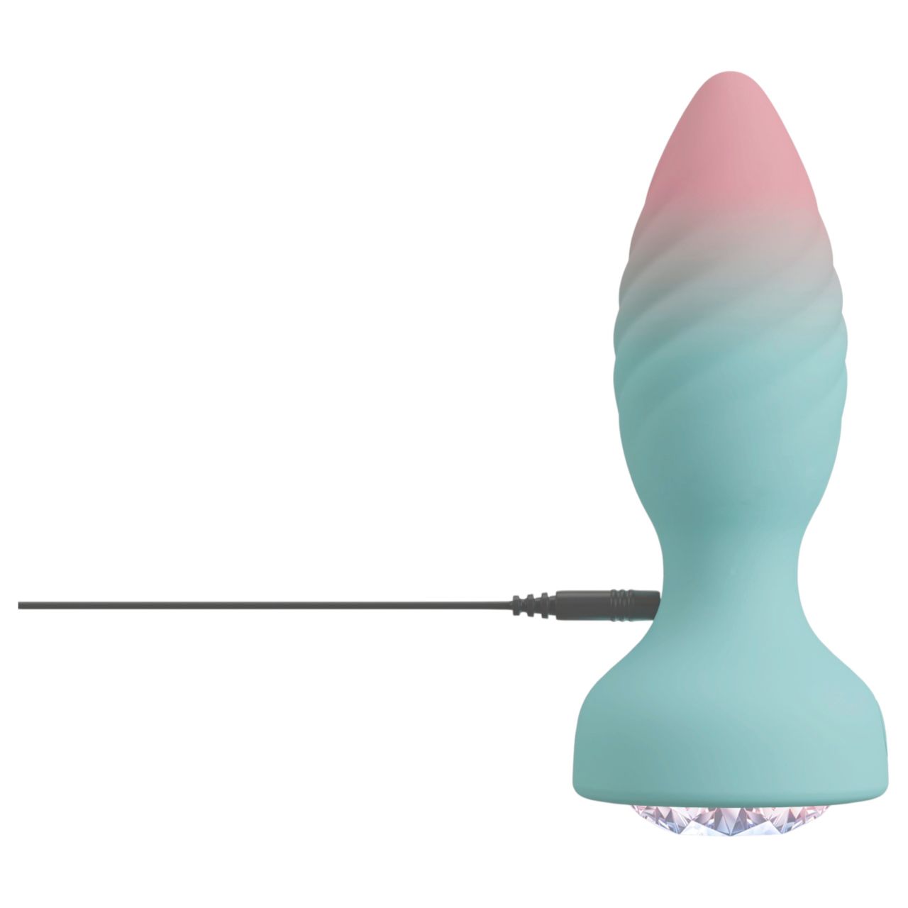 Beau Coeur Juvela - vibrációs anál plug (türkiz)