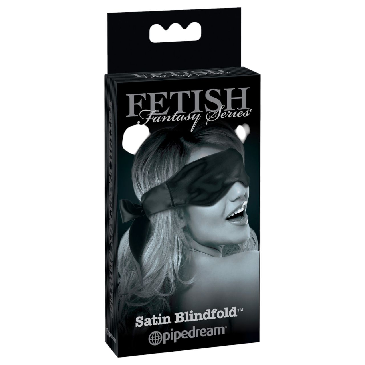 Pipedream Fetish Fantasy - szatén szemmaszk bondage játékhoz (fekete) Pipedream Fetish Fantasy - szatén szemmaszk bondage játékhoz (fekete)