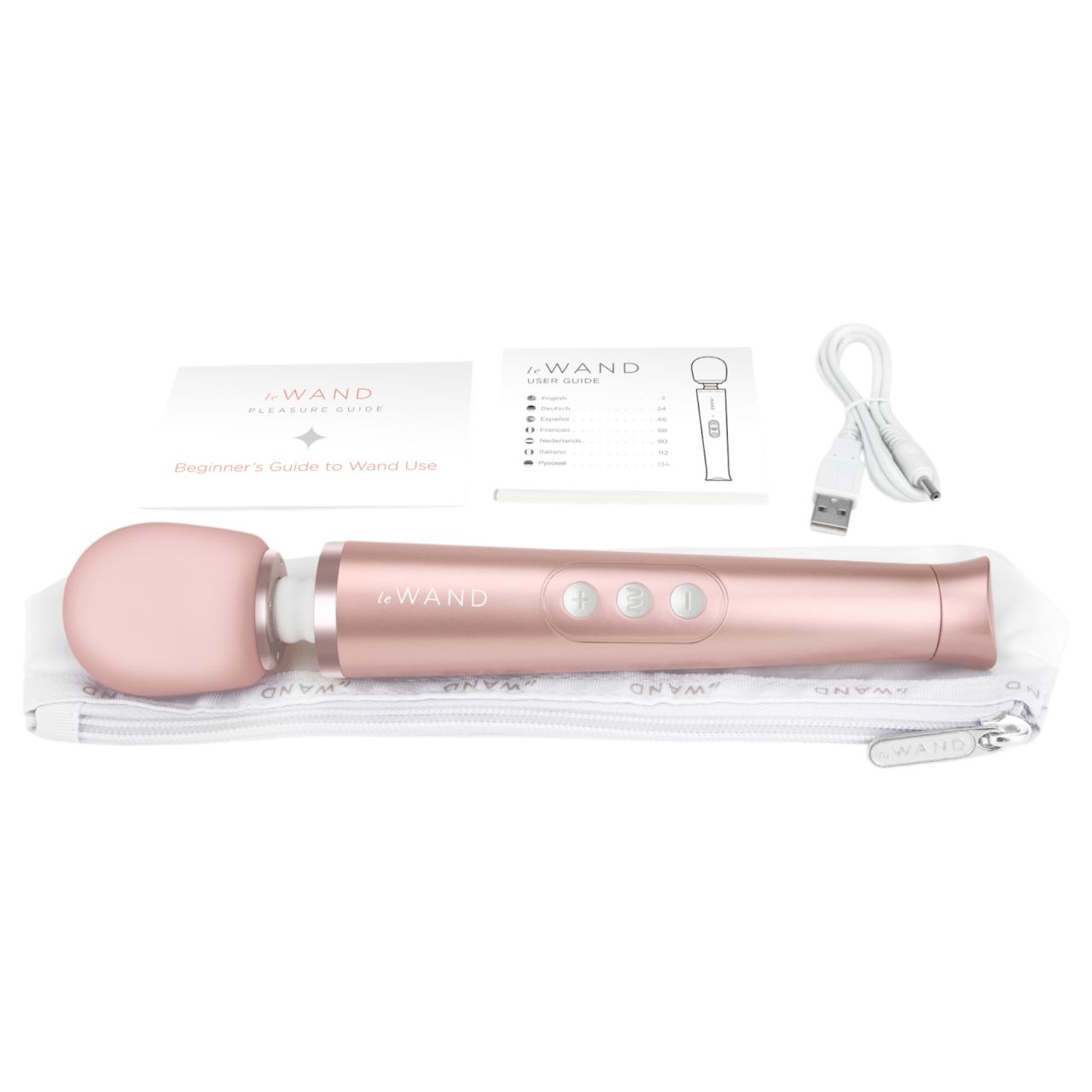 le WAND Petite - prémium akkus masszírozó vibrátor (Rose Gold)