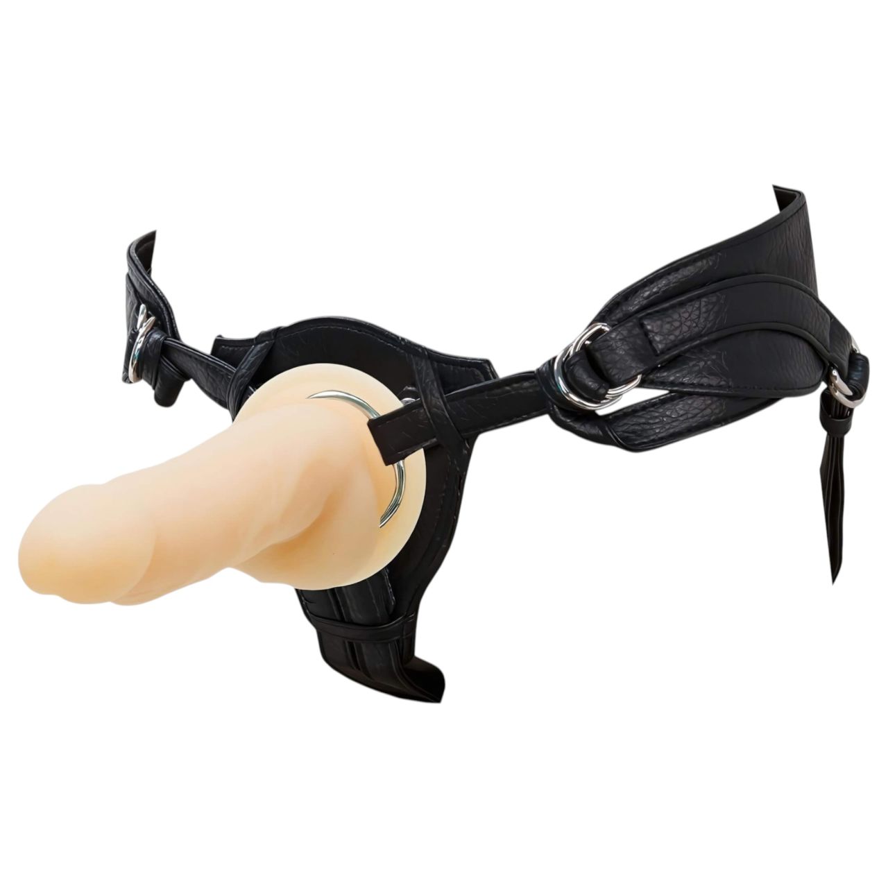 Naked Addiction Rotating 7 - forgófejes vibrátor (18 cm) (natúr)