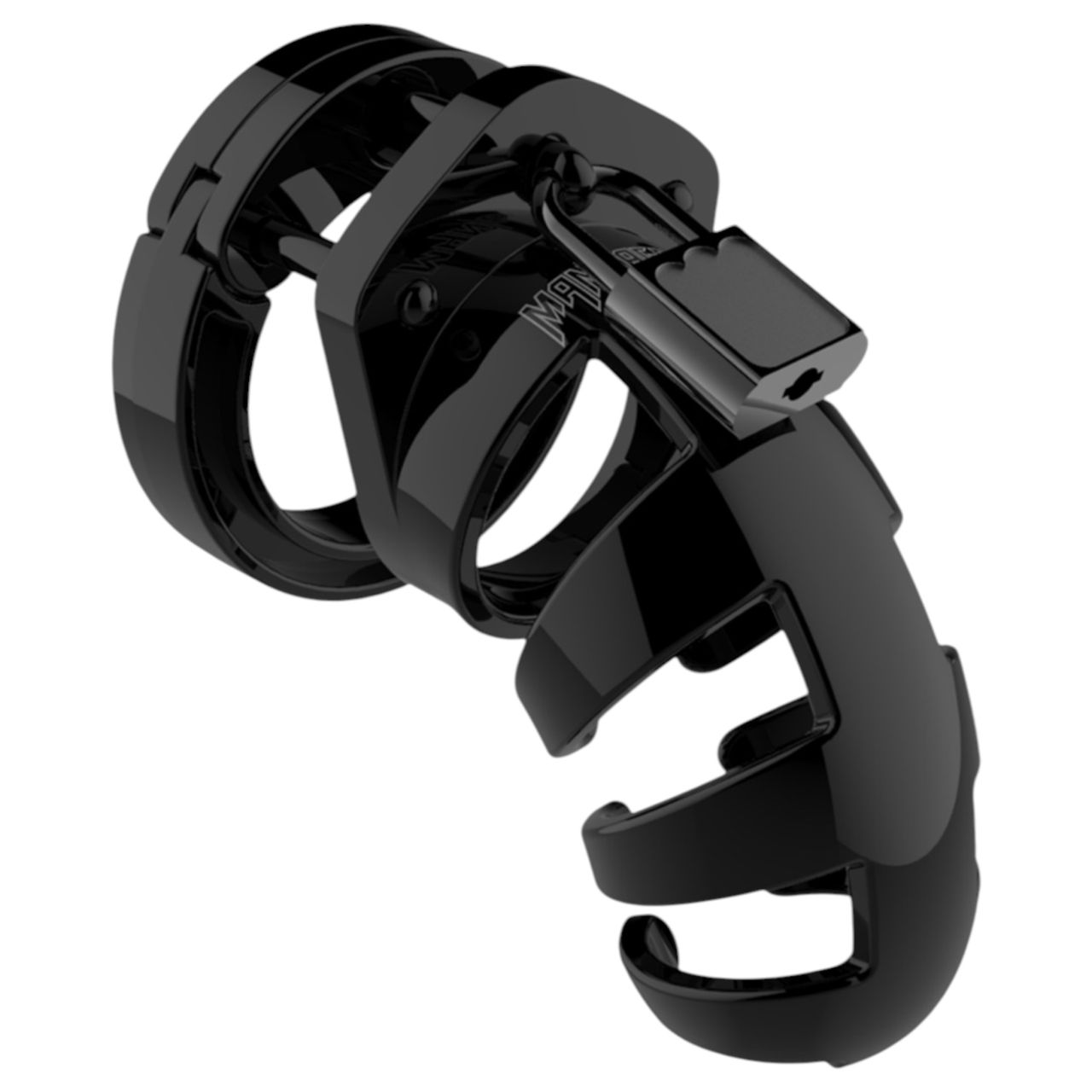 ManCage Model 02 - péniszketrec (fekete) - 9 cm ManCage Model 02 - péniszketrec (fekete) - 9 cm