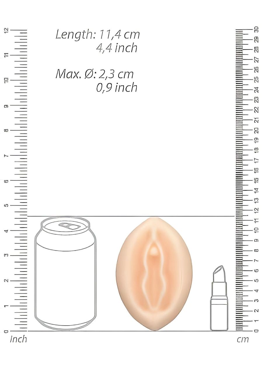 S-Line - Pussy - szappan punci (natúr, 140 g)