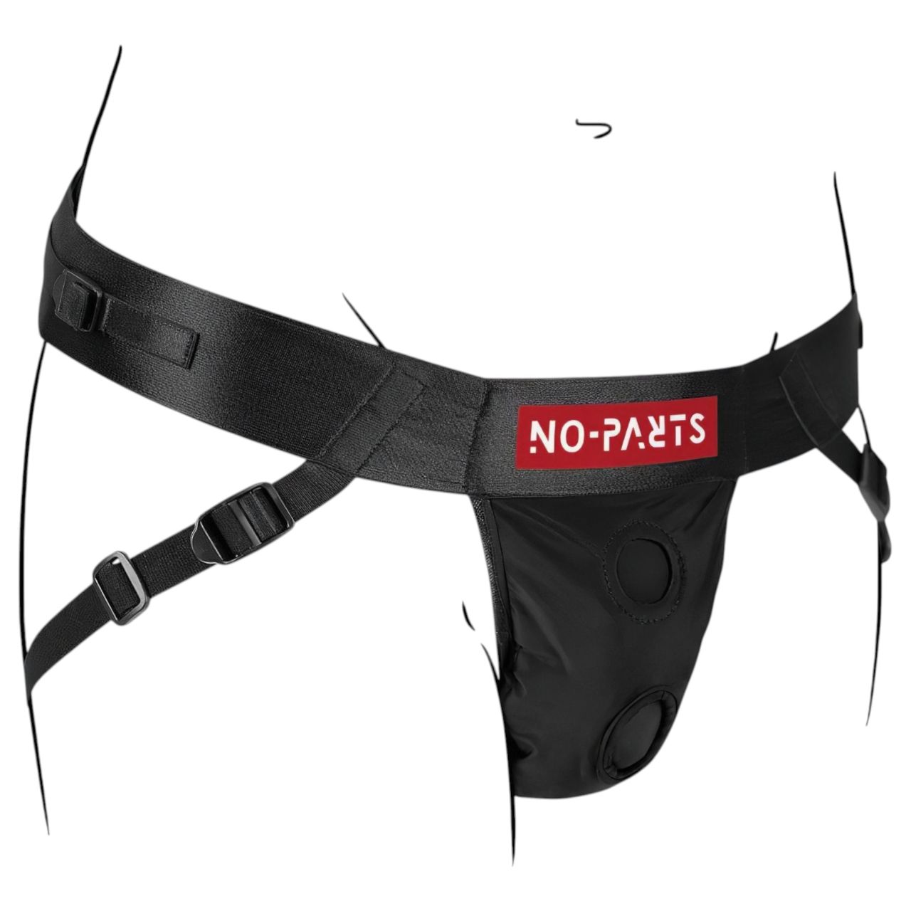 No-Parts Taylor - felcsatolható hám dupla O-gyűrűvel (S-L) No-Parts Taylor - felcsatolható hám dupla O-gyűrűvel (S-L)