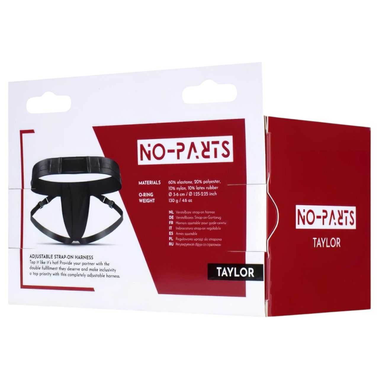 No-Parts Taylor - felcsatolható hám dupla O-gyűrűvel (S-L) No-Parts Taylor - felcsatolható hám dupla O-gyűrűvel (S-L)