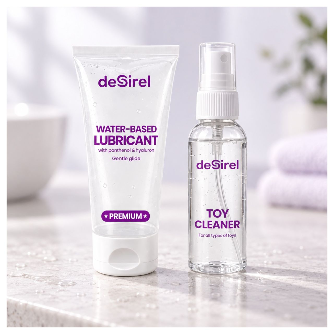 Desirel tisztító és síkosító (2 × 50 ml)
